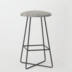 Green Beige Black Lines Stool Gallery Image 1