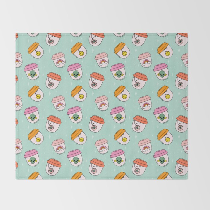 Vending Machine Print Throw Blanket Gallery Image 2