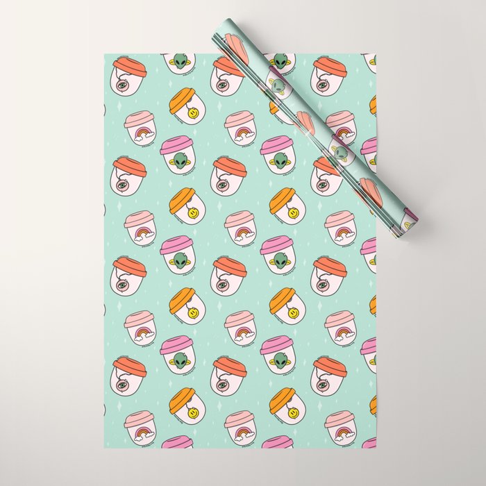 Vending Machine Print Wrapping Paper Gallery Image 1