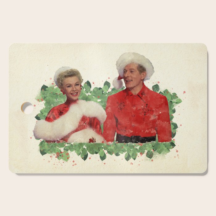 Phil & Judy (White Christmas) Cutting Board Gallery Image 1