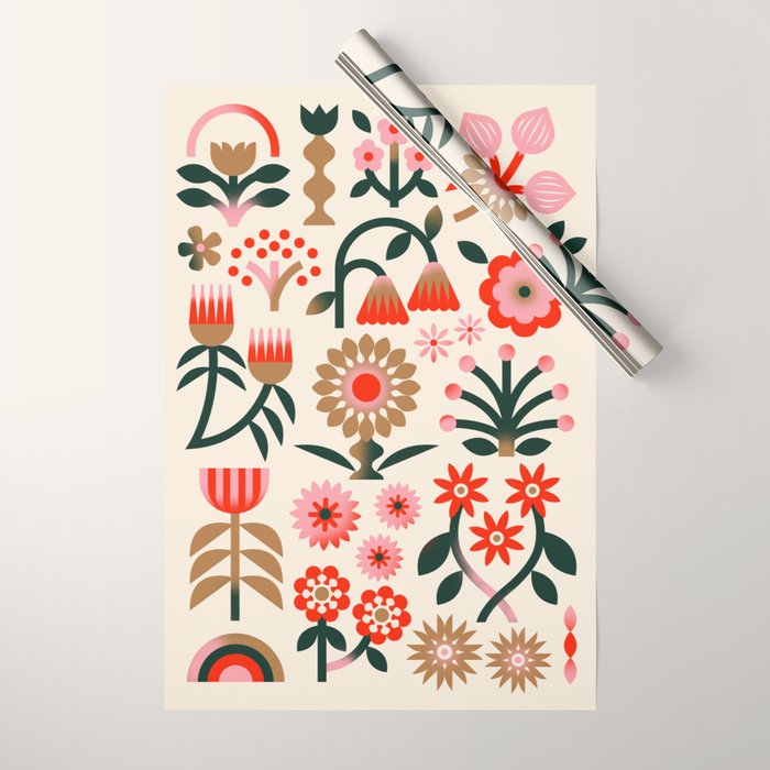 Winter Wrap: White Wrapping Paper Gallery Image 1