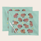 Capybath time Placemat Gallery Image 1