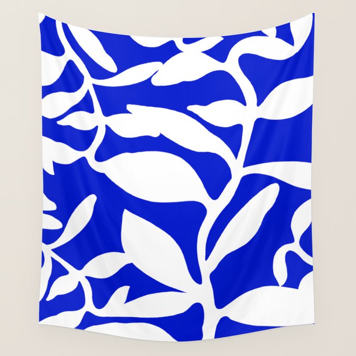 blue stem Wall Tapestry Gallery Image 1