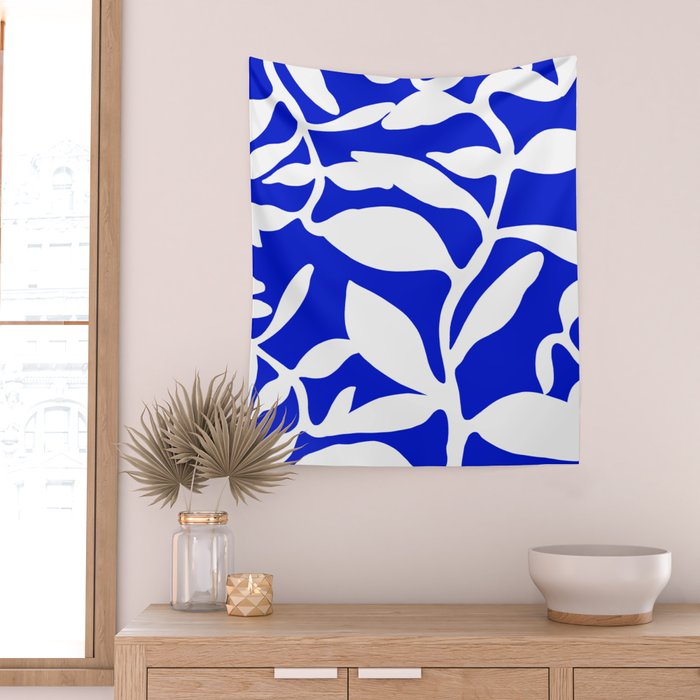 blue stem Wall Tapestry Gallery Image 2