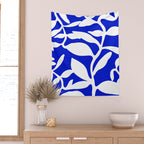 blue stem Wall Tapestry Gallery Image 2