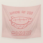Living in the moment Wall Tapestry Gallery Image 4
