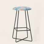 Chic Floral Decor BP Stool Gallery Image 1