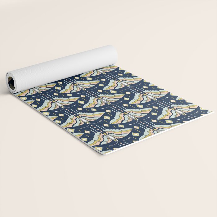 La Maison des Papillons - Midnight Yoga Mat Gallery Image 2