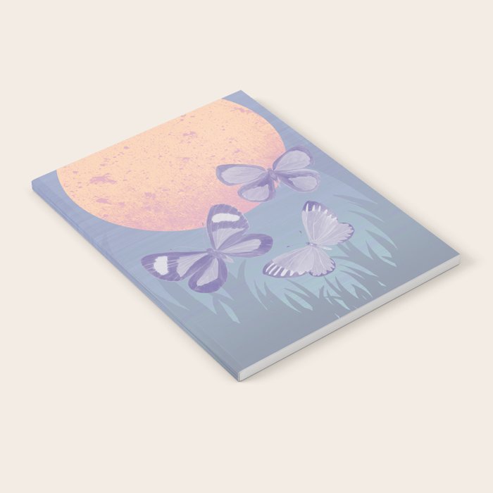 Moonrise Meadow Butterflies Notebook Gallery Image 2