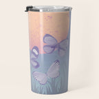 Moonrise Meadow Butterflies Travel Mug Gallery Image 3