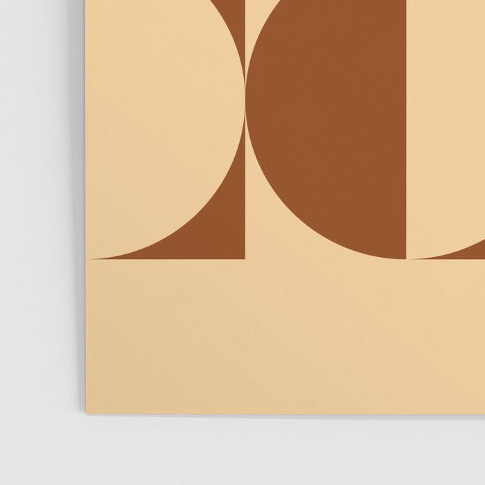 Vintage Geometric 03A Poster Gallery Image 3