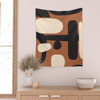 Abstract shapes in the skies 8 Wall Tapestry Gallery Image 2