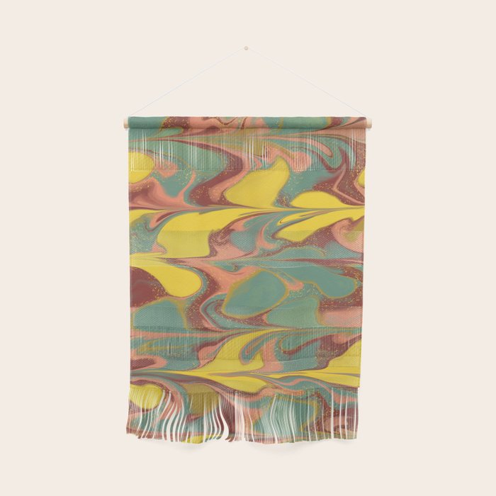 Teal Citrus Pink Getgel Wall Hanging Gallery Image 1