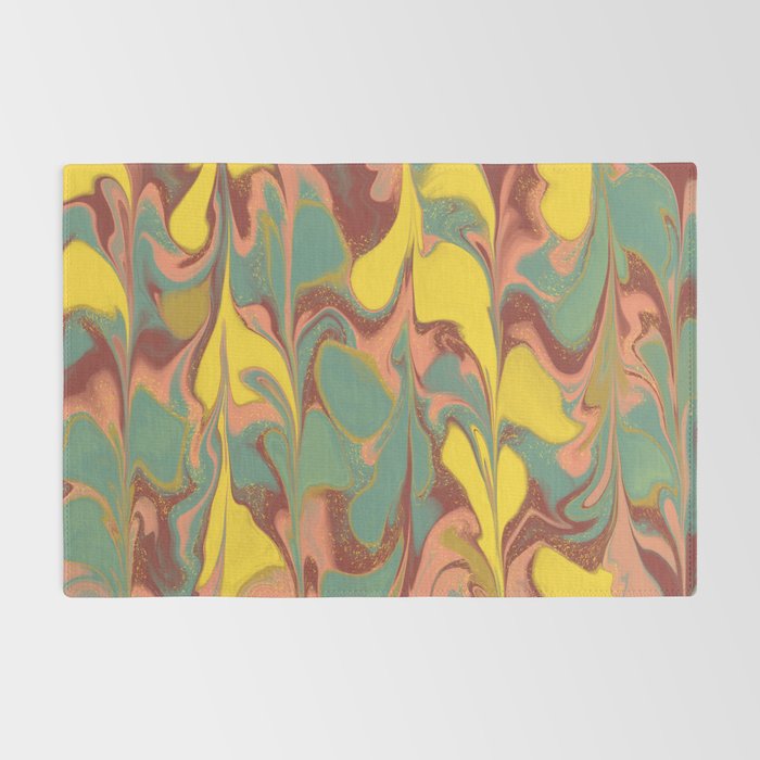 Teal Citrus Pink Getgel Rug Gallery Image 2
