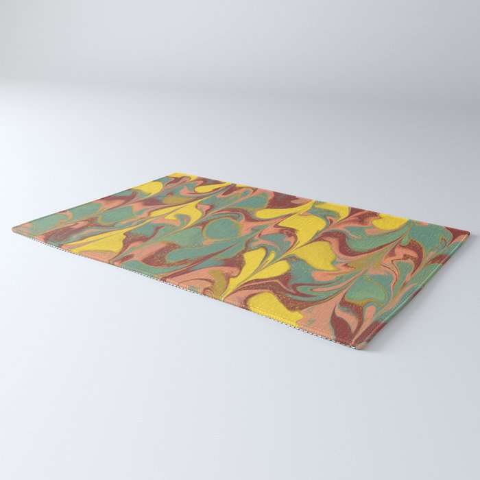 Teal Citrus Pink Getgel Rug Gallery Image 3