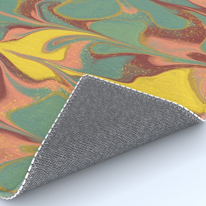 Teal Citrus Pink Getgel Rug Gallery Image 4