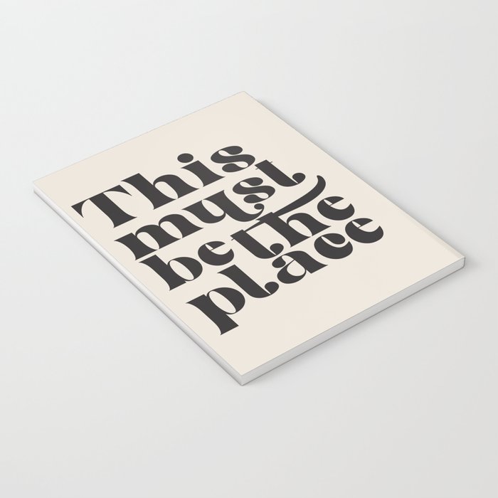 This Must Be The Place Notebook Gallery Image 3