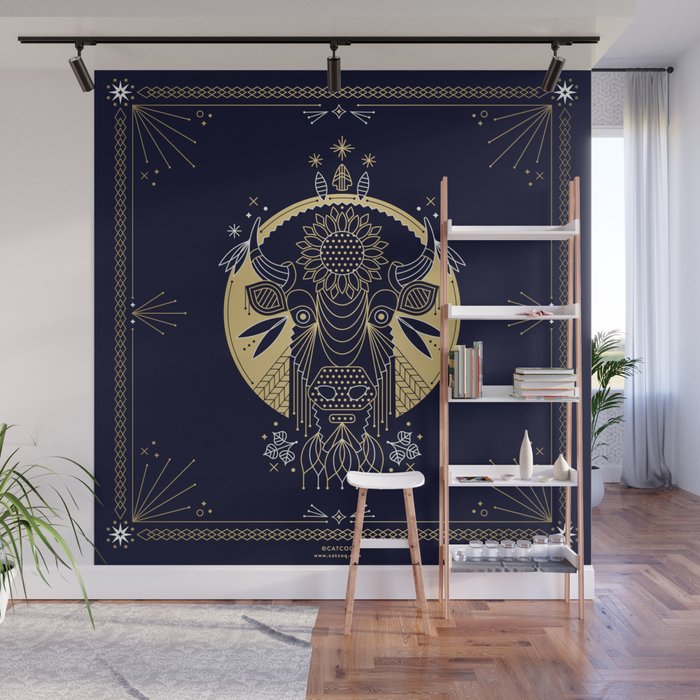 The American Bison Wall Mural Gallery Image 1