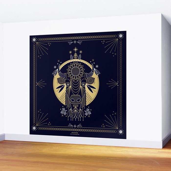 The American Bison Wall Mural Gallery Image 2