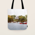 Rockport Harbor Maine Tote Bag Gallery Image 1