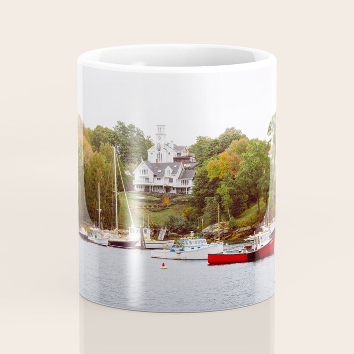 Rockport Harbor Maine Coffee Mug Gallery Image 4