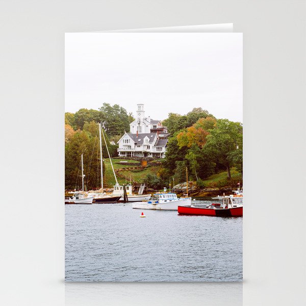 Rockport Harbor Maine Stationery Card Gallery Image 2