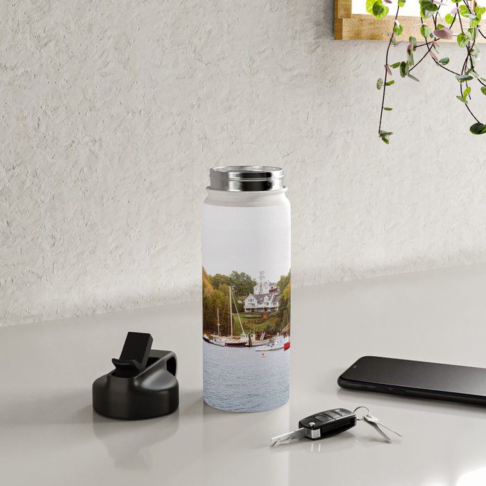 Rockport Harbor Maine Water Bottle Gallery Image 4