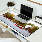 Rockport Harbor Maine Desk Mat Gallery Image 2