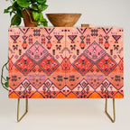 Epic Rustic & Farmhouse Style Original Moroccan Artwork  Credenza Gallery Image 1