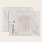 Arch Dusty Orange Placemat Gallery Image 1