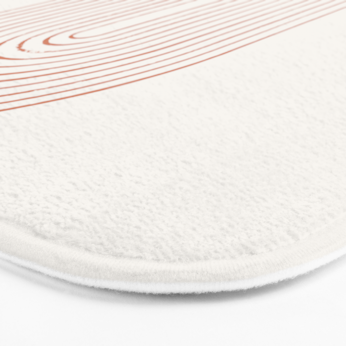 Arch Dusty Orange Bath Mat Gallery Image 3