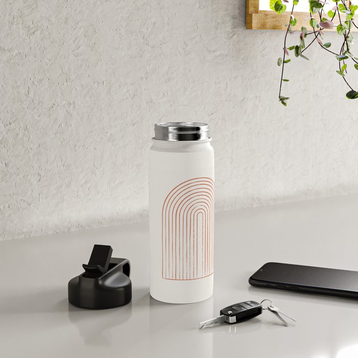 Arch Dusty Orange Water Bottle Gallery Image 4