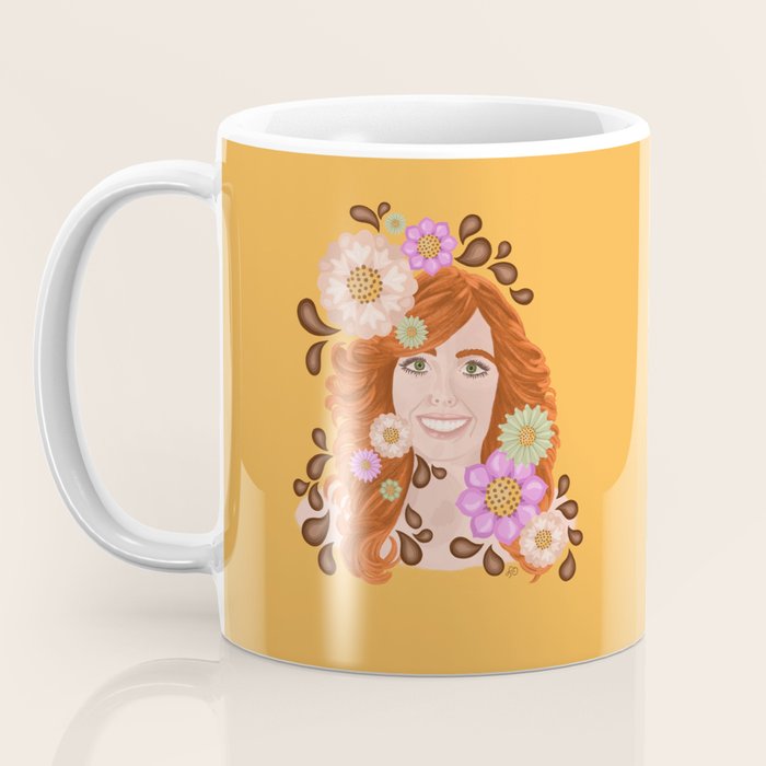 Vintage Beauty Retro Portrait Coffee Mug Gallery Image 3
