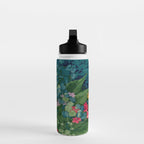 Antique Botanical Garden 1860 Water Bottle Gallery Image 3