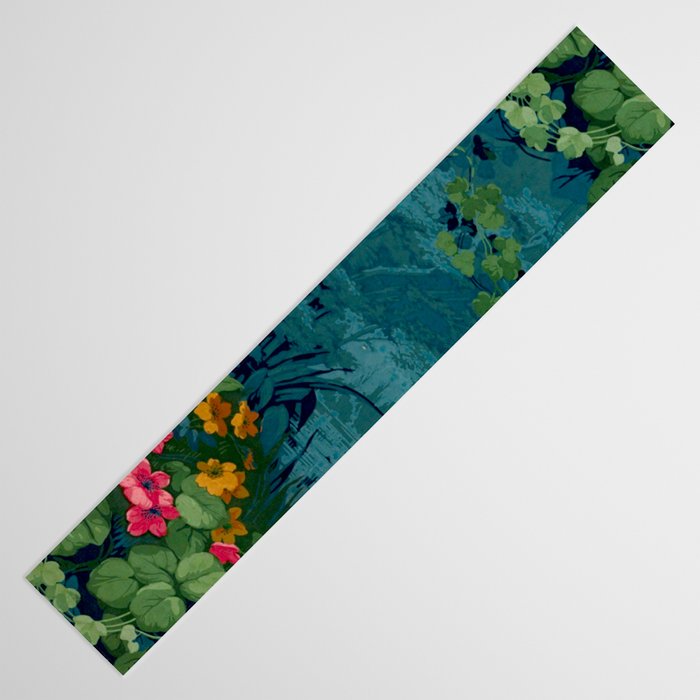 Antique Botanical Garden 1860 Table Runner Gallery Image 3