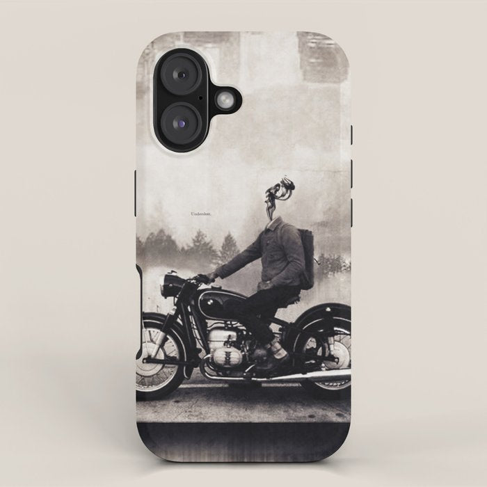Vintage cafe racer iPhone Case Gallery Image 1