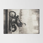 Vintage cafe racer Rug Gallery Image 2