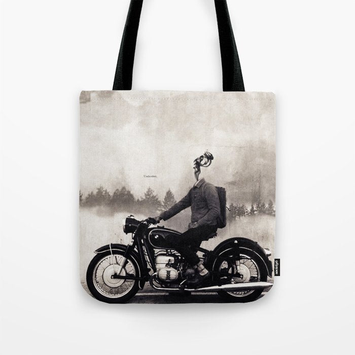 Vintage cafe racer Tote Bag Gallery Image 1