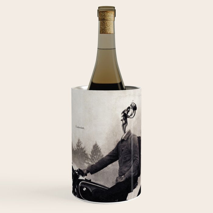 Vintage cafe racer Wine Chiller Gallery Image 1