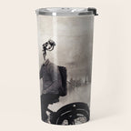 Vintage cafe racer Travel Mug Gallery Image 2