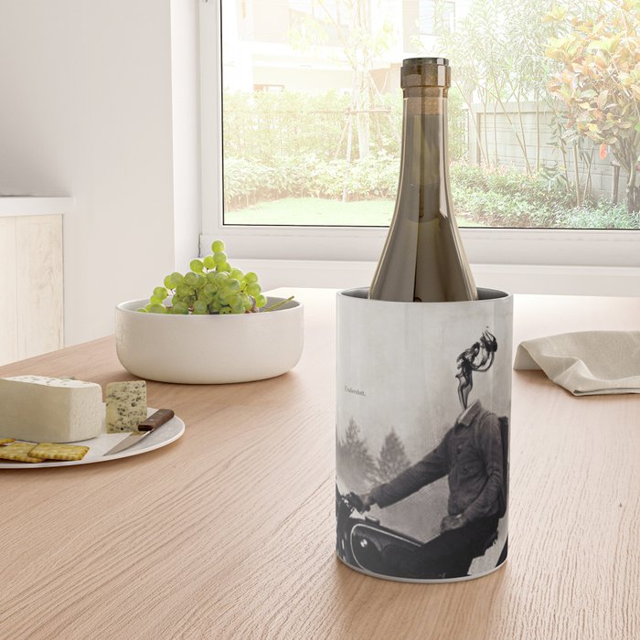 Vintage cafe racer Wine Chiller Gallery Image 4