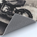 Vintage cafe racer Rug Gallery Image 4