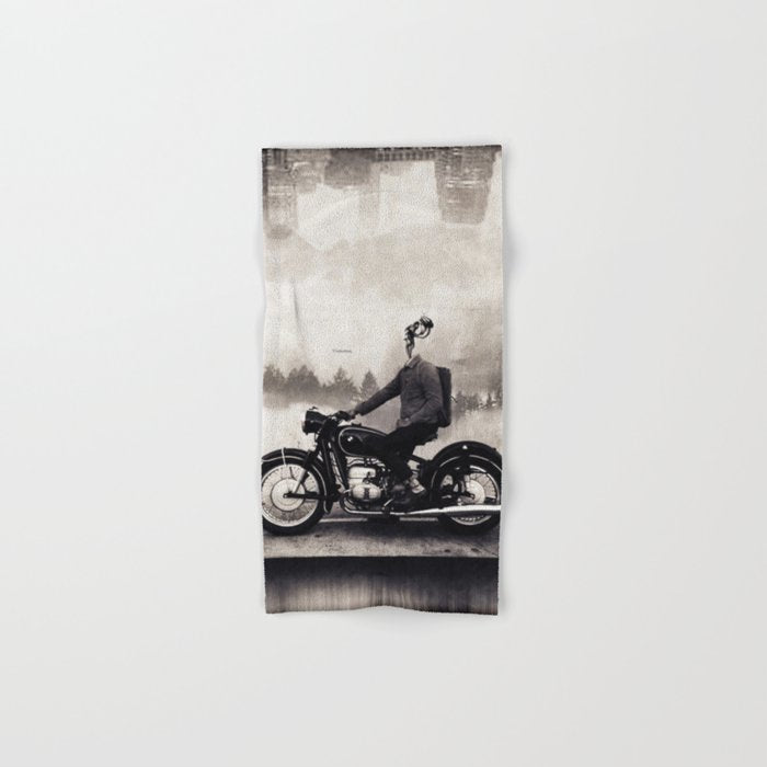Vintage cafe racer Towels Gallery Image 1
