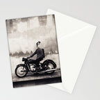 Vintage cafe racer Stationery Card Gallery Image 2