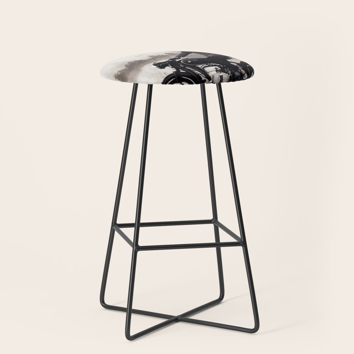 Vintage cafe racer Stool Gallery Image 1