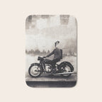 Vintage cafe racer Bath Mat Gallery Image 1