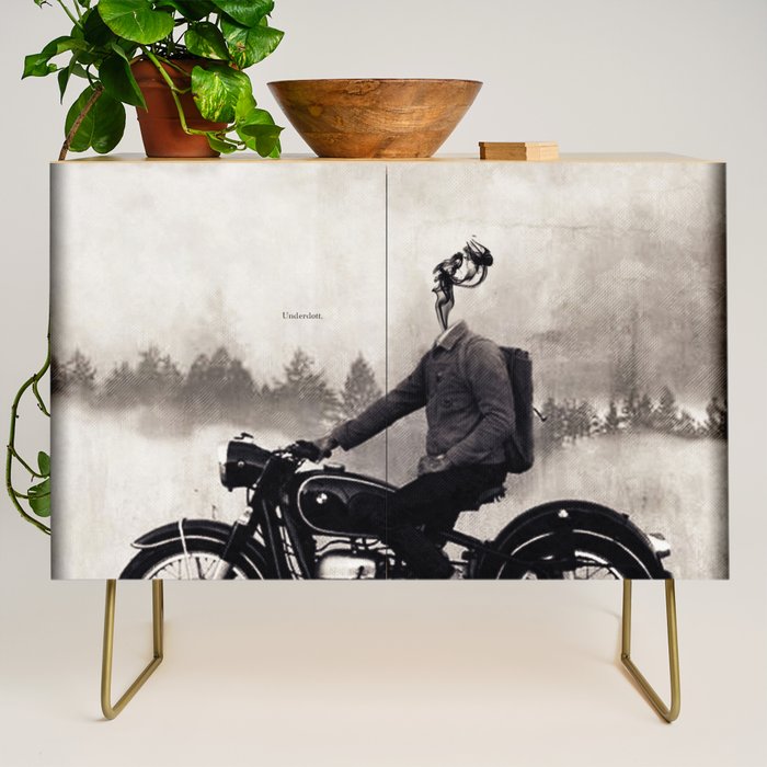 Vintage cafe racer Credenza Gallery Image 1