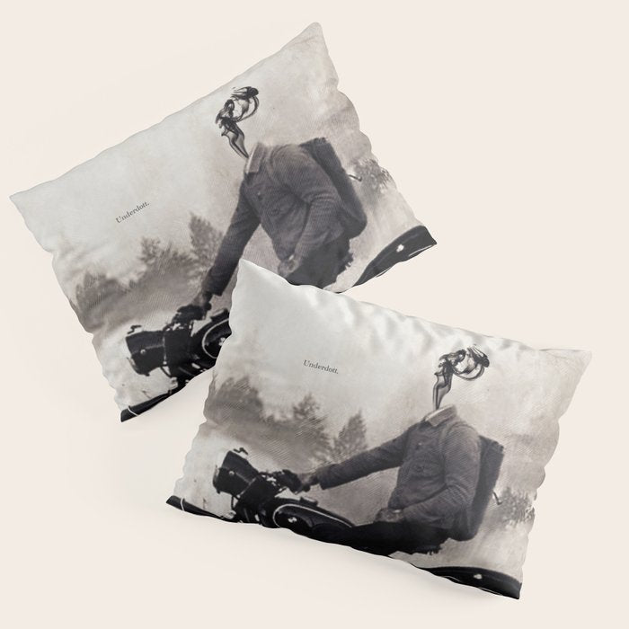 Vintage cafe racer Pillow Sham Gallery Image 3
