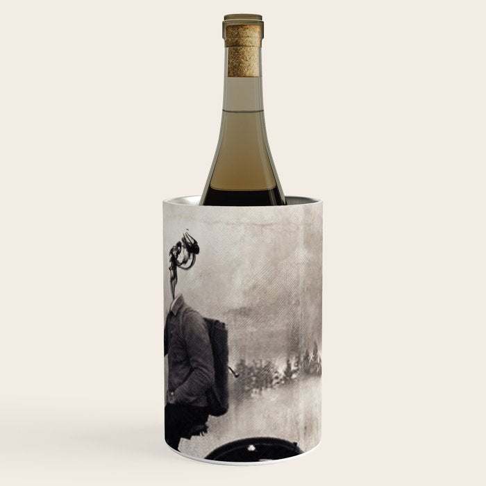 Vintage cafe racer Wine Chiller Gallery Image 3