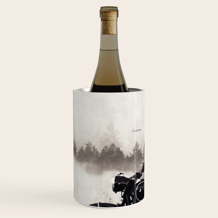 Vintage cafe racer Wine Chiller Gallery Image 2